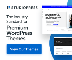 StudioPress Theme of the Month