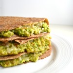 These avocado quesadillas are made with all-natural ingredients. They're simple and so delicious! | twothirdscup.com
